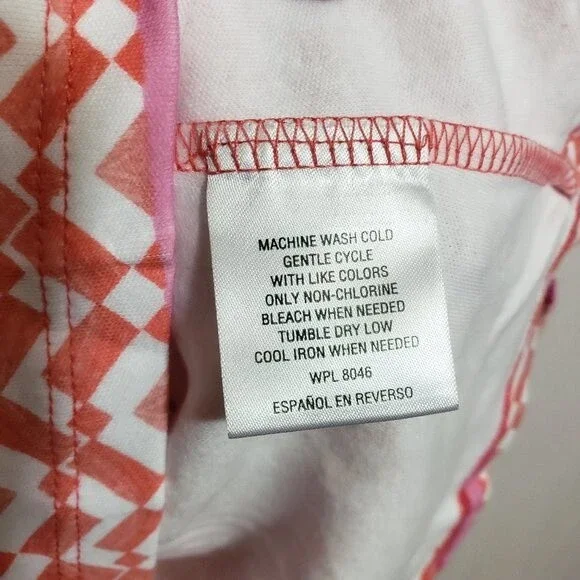 Charter Club Petite Porcelain Rose Combo Top (AH) - Picture 6 of 7